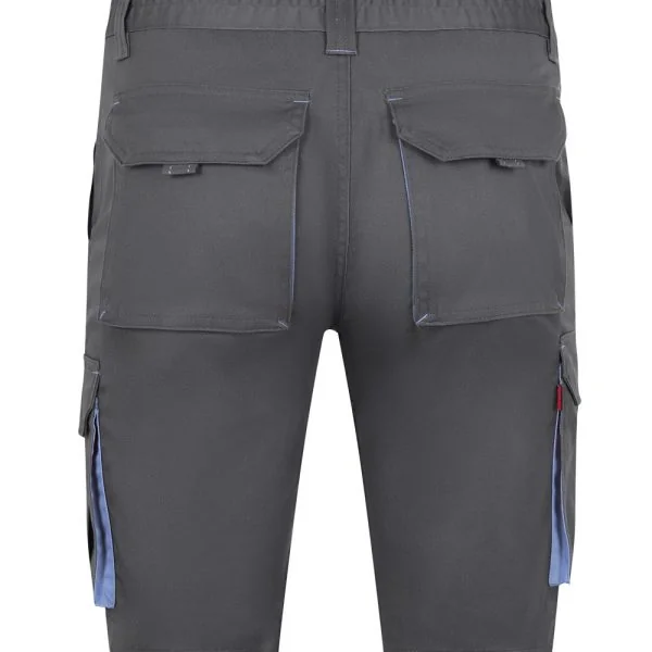 Two-Tone Multi-Pocket Stretch Bermuda Shorts gallery