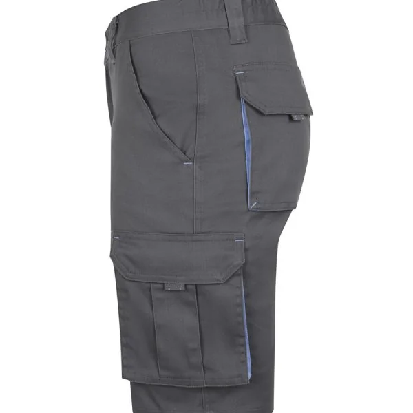 Two-Tone Multi-Pocket Stretch Bermuda Shorts gallery
