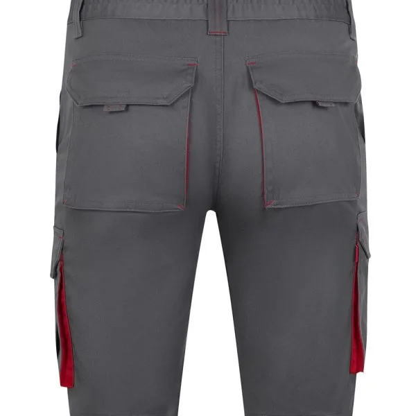 Two-Tone Multi-Pocket Stretch Bermuda Shorts gallery