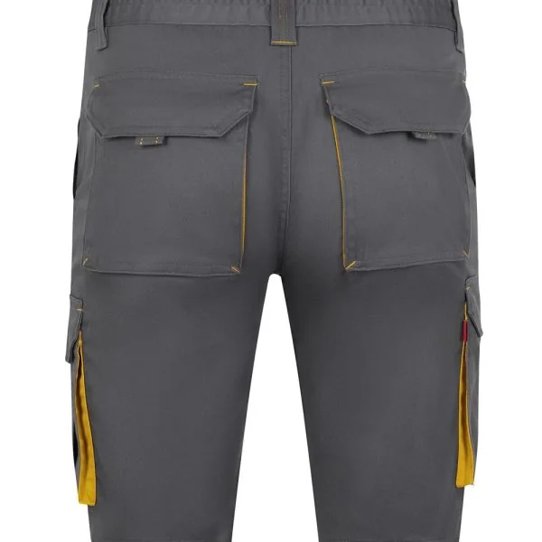 Two-Tone Multi-Pocket Stretch Bermuda Shorts gallery