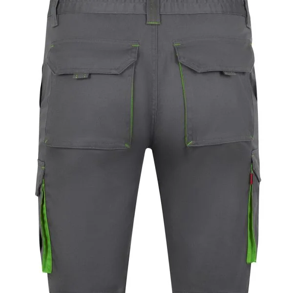 Two-Tone Multi-Pocket Stretch Bermuda Shorts gallery