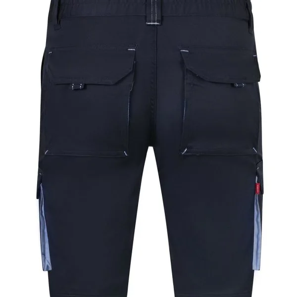 Two-Tone Multi-Pocket Stretch Bermuda Shorts gallery