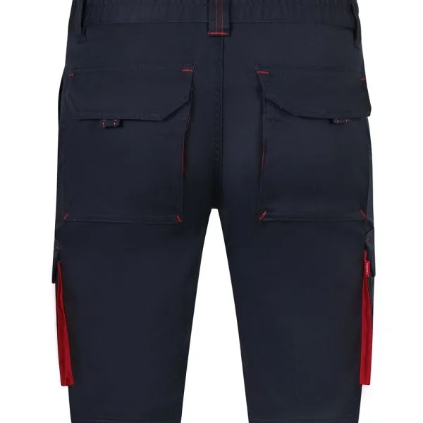 Two-Tone Multi-Pocket Stretch Bermuda Shorts gallery