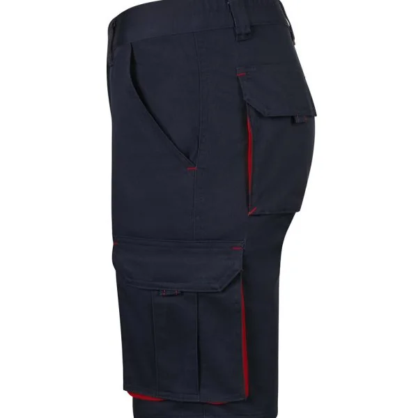 Two-Tone Multi-Pocket Stretch Bermuda Shorts gallery