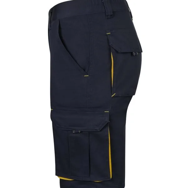 Two-Tone Multi-Pocket Stretch Bermuda Shorts gallery