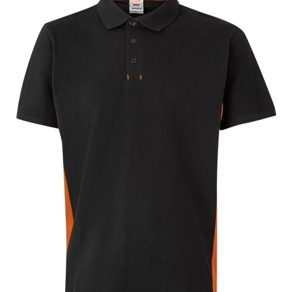 Two-Tone Short Sleeve Polo Shirt gallery