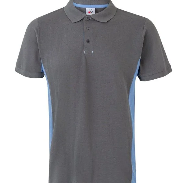 Two-Tone Short Sleeve Polo Shirt gallery