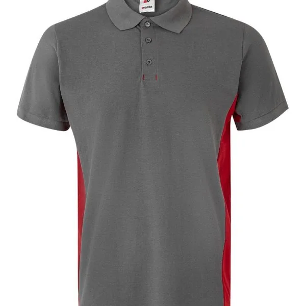 Two-Tone Short Sleeve Polo Shirt gallery