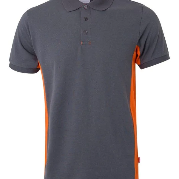 Two-Tone Short Sleeve Polo Shirt gallery