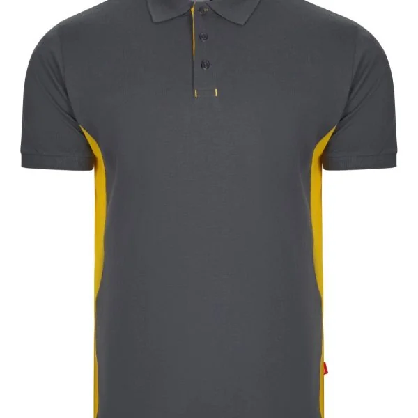 Two-Tone Short Sleeve Polo Shirt gallery
