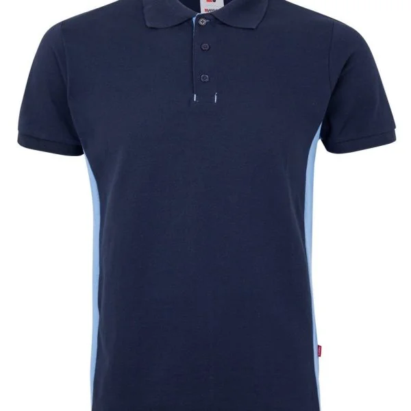 Two-Tone Short Sleeve Polo Shirt gallery