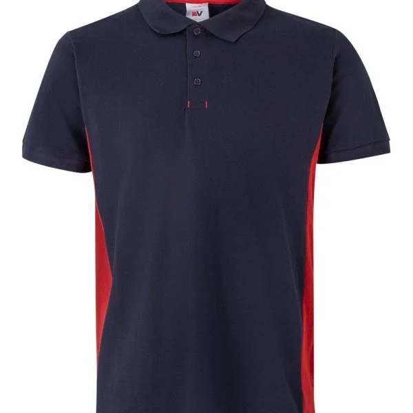 Two-Tone Short Sleeve Polo Shirt gallery