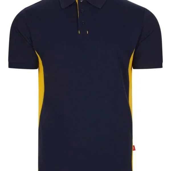 Two-Tone Short Sleeve Polo Shirt gallery