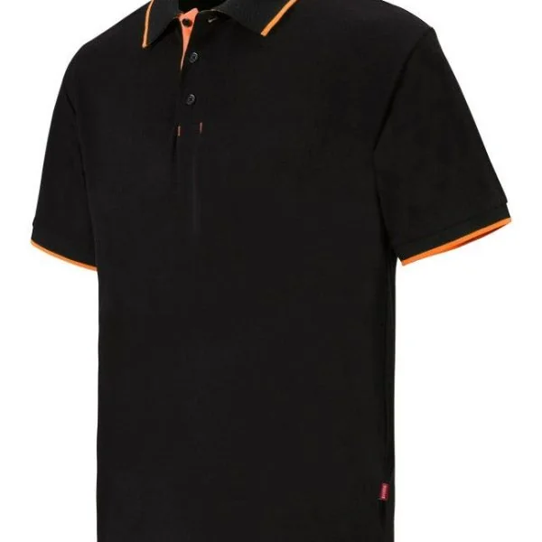 Two-Tone Short Sleeve Polo Shirt gallery