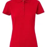 Women's Short Sleeve Stretch Polo Shirt
