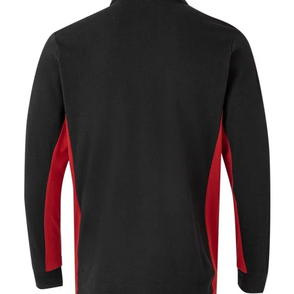 Two-Tone Long Sleeve Polo Shirt gallery