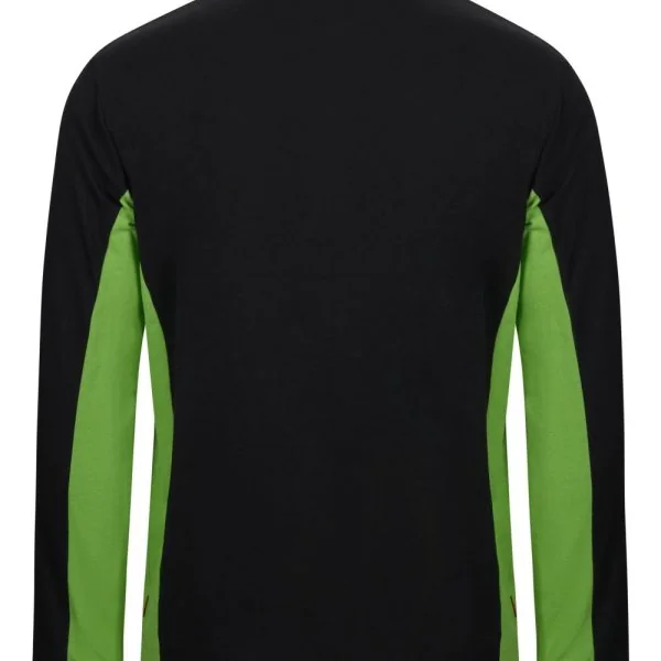 Two-Tone Long Sleeve Polo Shirt gallery