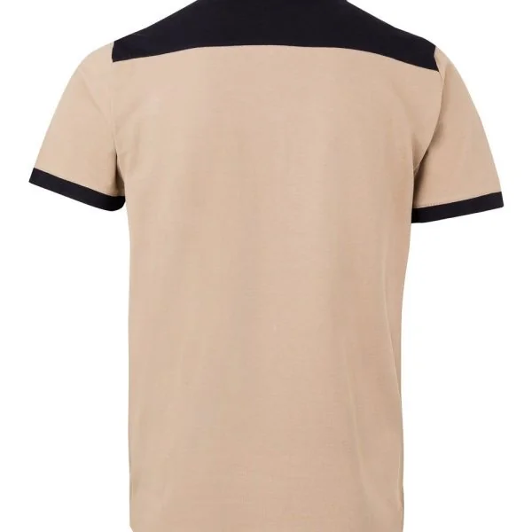 Two-Tone Short Sleeve Stretch Polo Shirt gallery