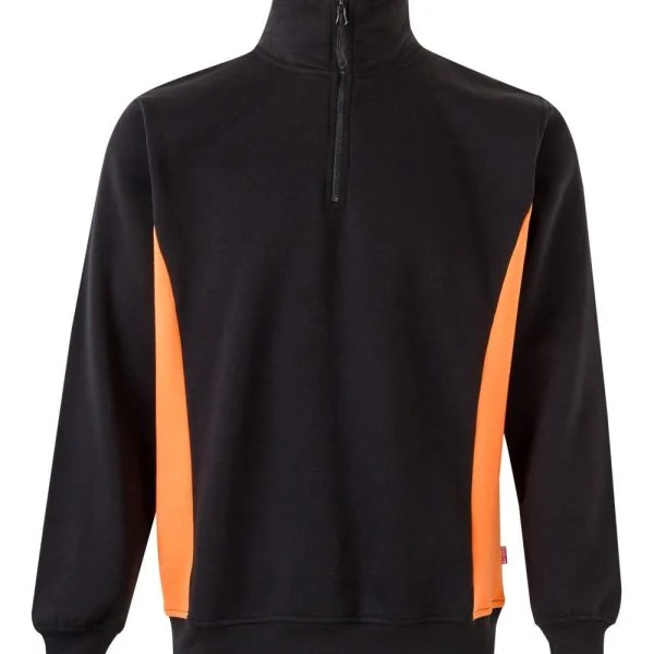Two-Tone Half-Zip Sweatshirt gallery