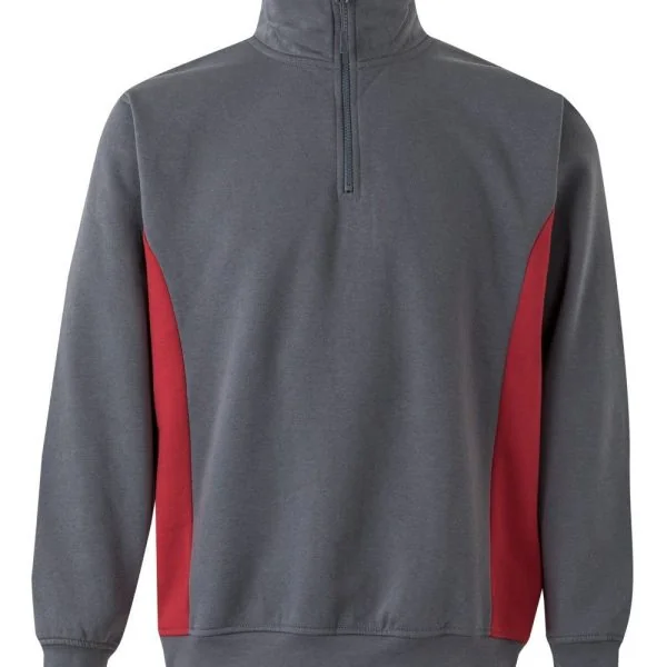 Two-Tone Half-Zip Sweatshirt gallery