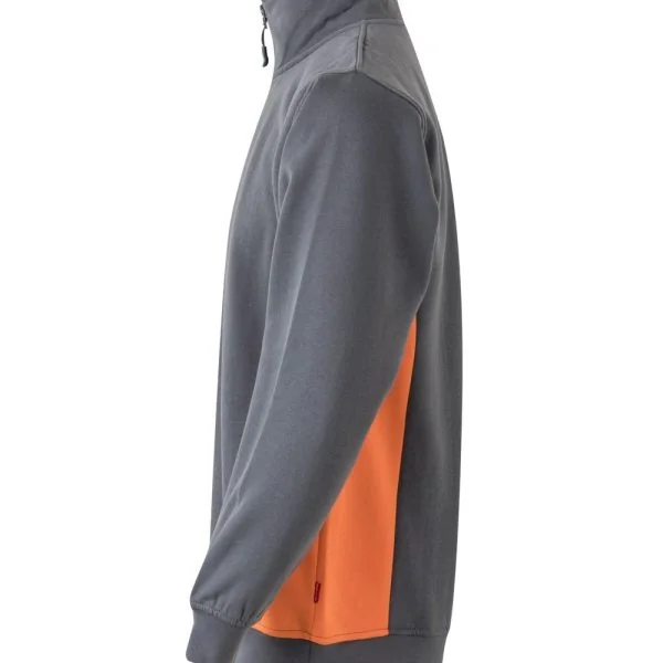 Two-Tone Half-Zip Sweatshirt gallery