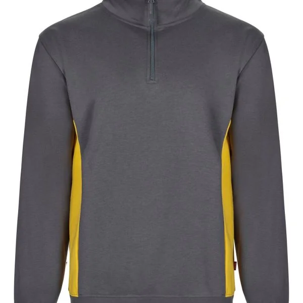 Two-Tone Half-Zip Sweatshirt gallery