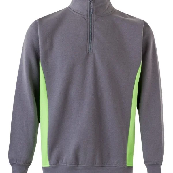 Two-Tone Half-Zip Sweatshirt gallery