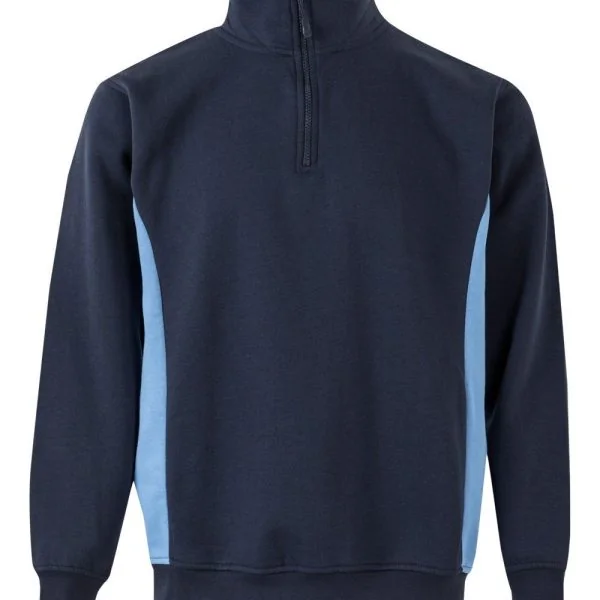 Two-Tone Half-Zip Sweatshirt gallery