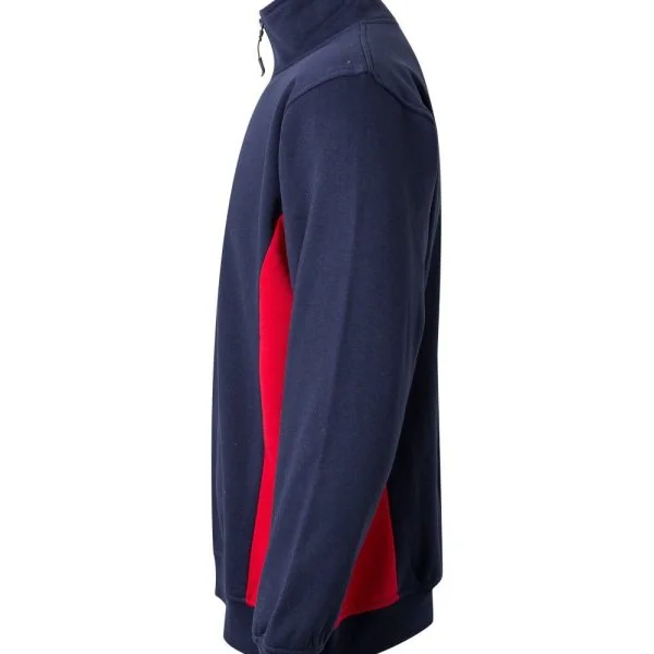 Two-Tone Half-Zip Sweatshirt gallery