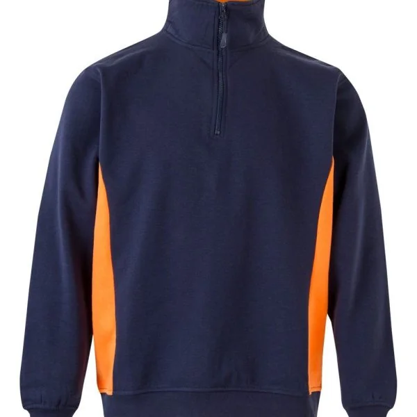 Two-Tone Half-Zip Sweatshirt gallery