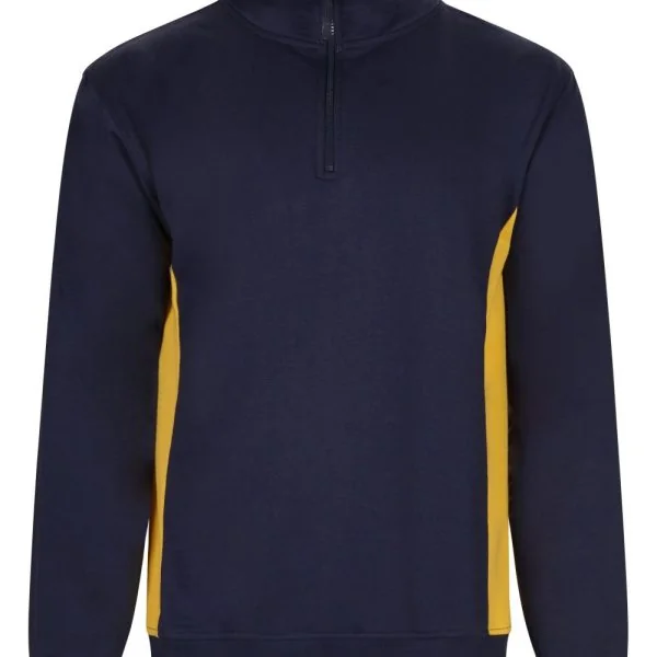 Two-Tone Half-Zip Sweatshirt gallery