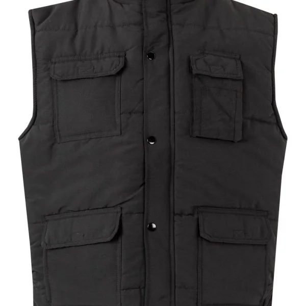 Padded multi-pocket vest gallery