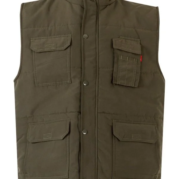 Padded multi-pocket vest gallery