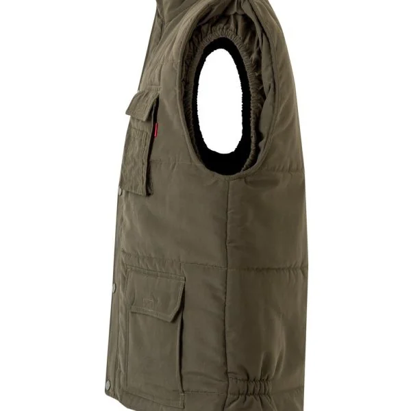 Padded multi-pocket vest gallery