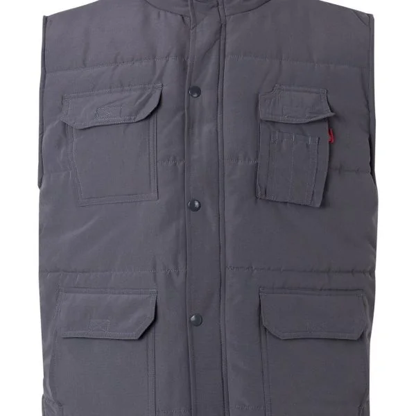 Padded multi-pocket vest gallery
