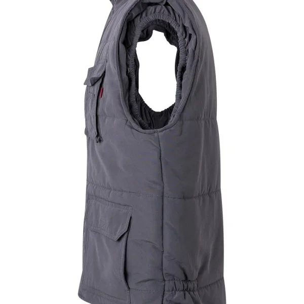 Padded multi-pocket vest gallery