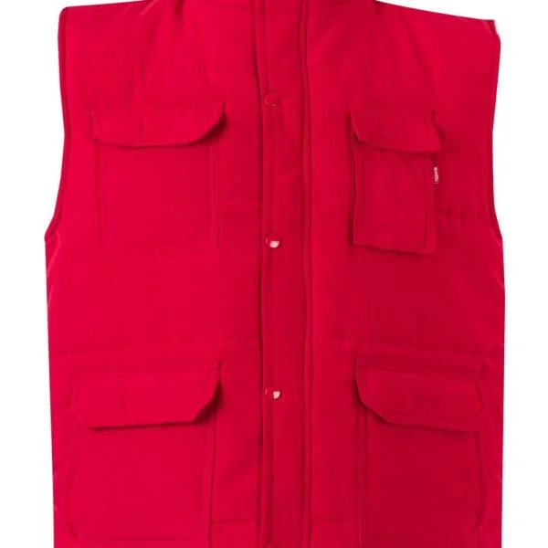 Padded multi-pocket vest gallery