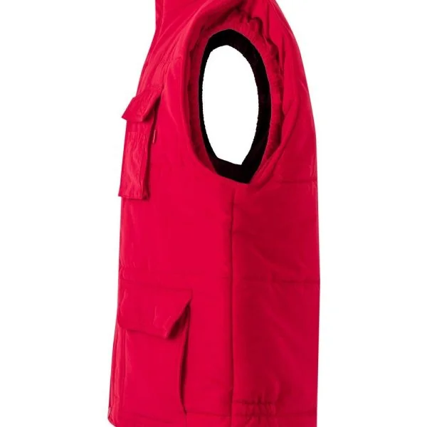 Padded multi-pocket vest gallery