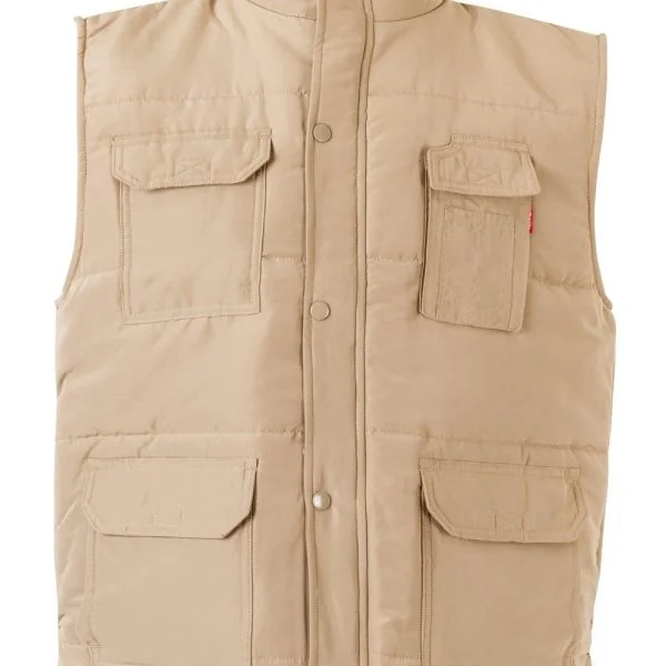 Padded multi-pocket vest gallery
