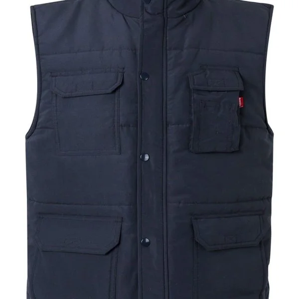 Padded multi-pocket vest gallery