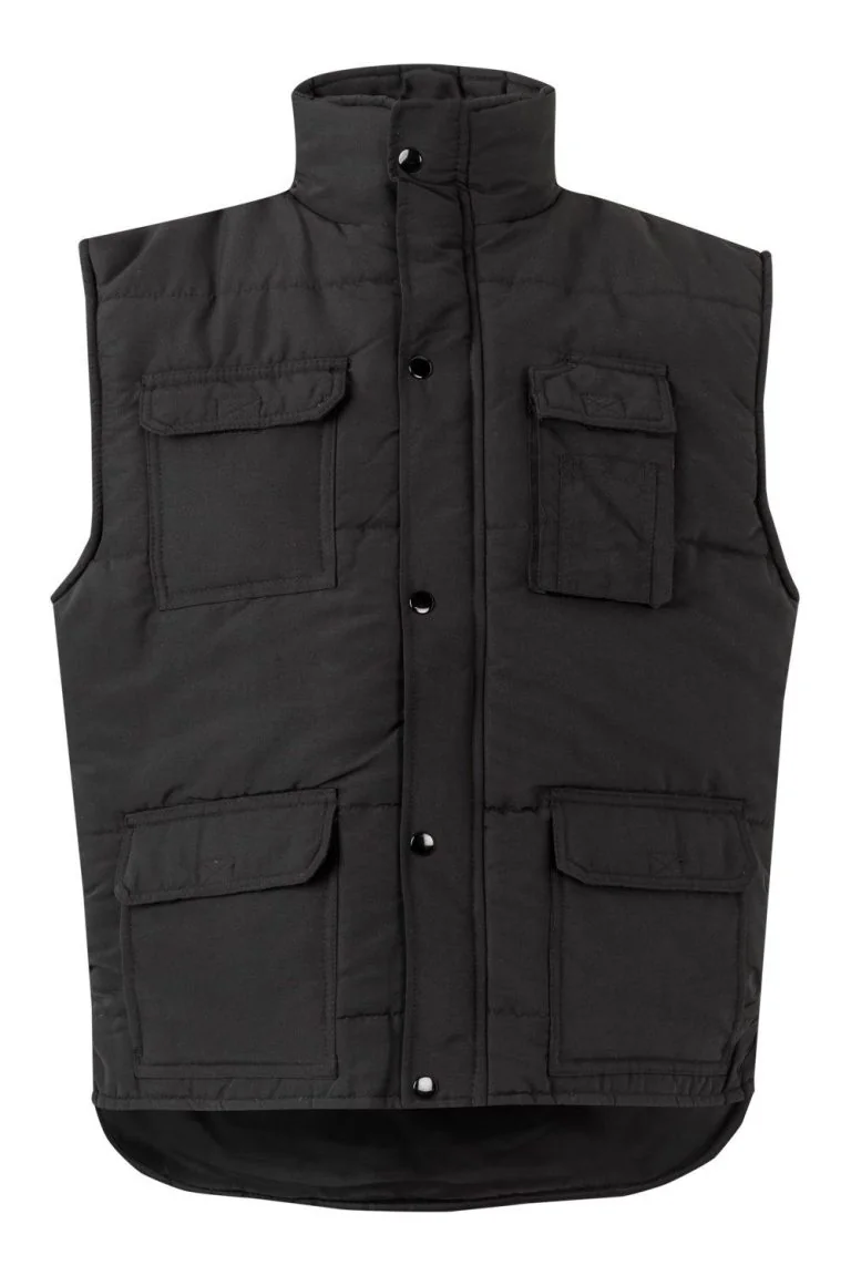 Padded multi-pocket vest