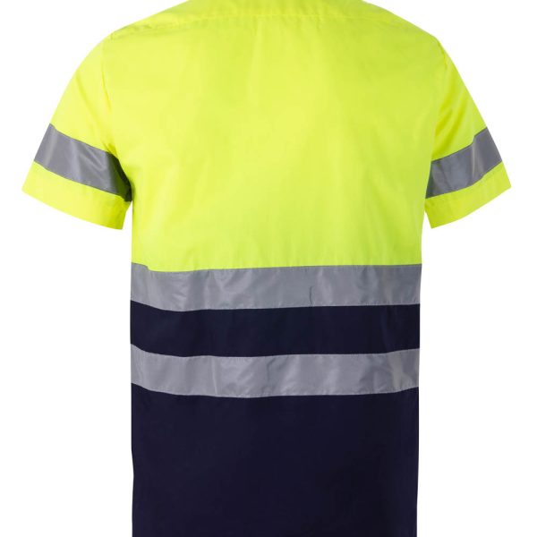 Two-tone short sleeve shirt High Visibility gallery