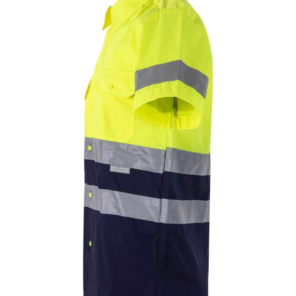 Two-tone short sleeve shirt High Visibility gallery