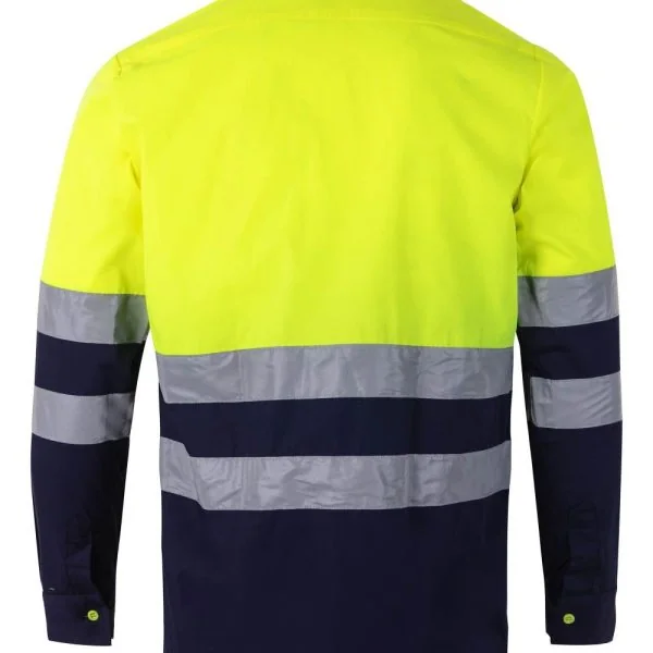 Two-tone long sleeve shirt gallery