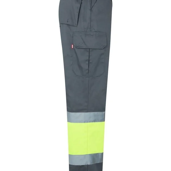 Two-tone multi-pocket trousers gallery