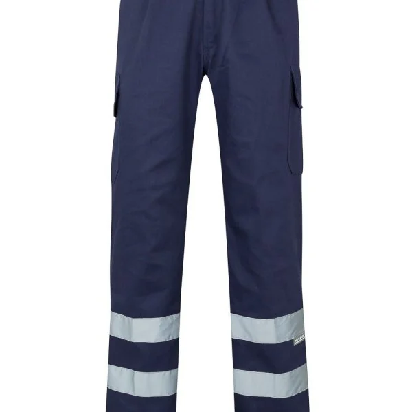 Multi-Pocket Trousers with Reflective Tape gallery
