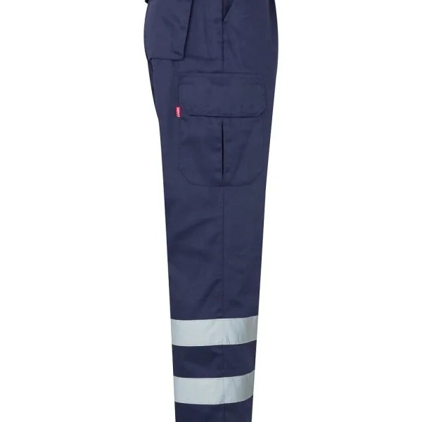 Multi-Pocket Trousers with Reflective Tape gallery