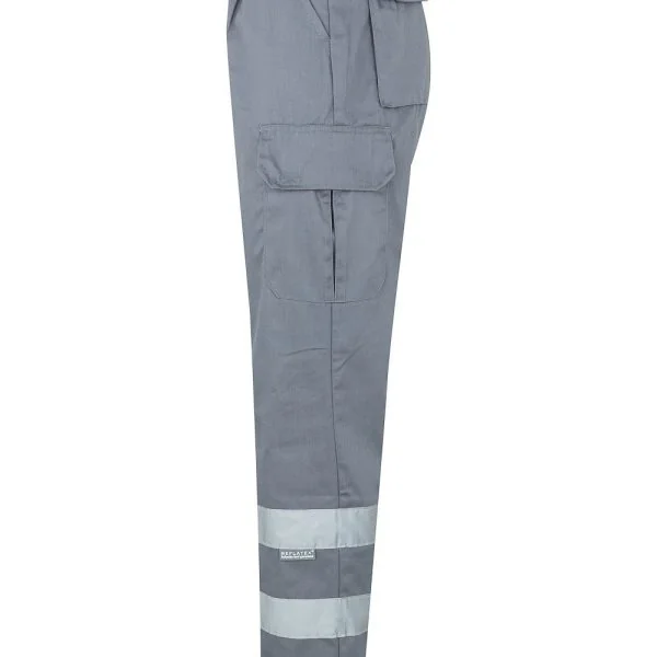 Multi-Pocket Trousers with Reflective Tape gallery