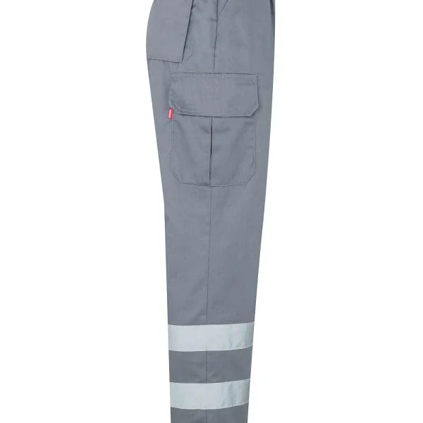 Multi-Pocket Trousers with Reflective Tape gallery