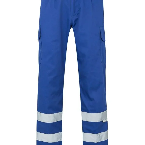 Multi-Pocket Trousers with Reflective Tape gallery